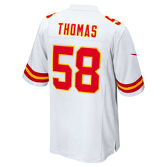 Derrick Thomas Kansas City Chiefs Retired Player Game Jersey - White outlet