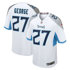 Eddie George Tennessee Titans Retired Player Game Jersey - White on sale