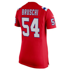 Tedy Bruschi New England Patriots Women's Retired Game Jersey - Red cheap