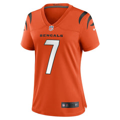 Boomer Esiason Cincinnati Bengals Women's Retired Game Jersey - Orange on sale