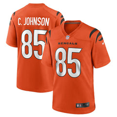 Chad Johnson Cincinnati Bengals Retired Player Alternate Game Jersey - Orange for sale