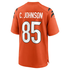 Chad Johnson Cincinnati Bengals Retired Player Alternate Game Jersey - Orange for sale