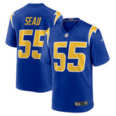 Junior Seau Los Angeles Chargers Retired Player Alternate Game Jersey - Royal discount