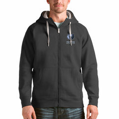 Memphis Grizzlies Antigua Logo Victory Full-Zip Hoodie - Charcoal outlet