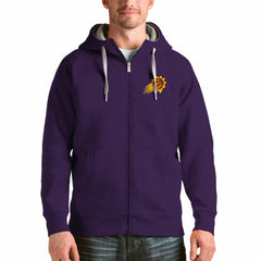 Phoenix Suns Antigua Logo Victory Full-Zip Hoodie - Purple discount