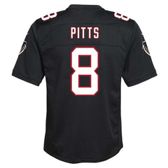 Kyle Pitts Sr. Atlanta Falcons Youth Game Jersey - Black outlet