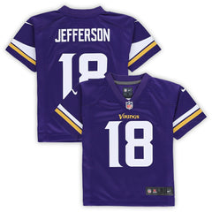 Justin Jefferson Minnesota Vikings Preschool Game Jersey - Purple sale