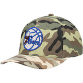 Philadelphia 76ers Woodland Desert Snapback Hat - Camo sale