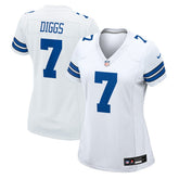 Trevon Diggs Dallas Cowboys Women's Game Jersey - White discount