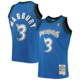 Stephon Marbury Minnesota Timberwolves 1996/97 Hardwood Classics Swingman Jersey - Blue shop