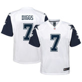 Trevon Diggs Dallas Cowboys Youth Alternate Game Jersey - White for sale