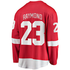 Lucas Raymond Detroit Red Wings Fanatics Home Breakaway Player Jersey - Red Jerseys