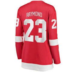 Lucas Raymond Detroit Red Wings Fanatics Women's Home Breakaway Player Jersey - Red Jerseys