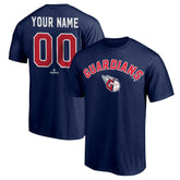 Cleveland Guardians Personalized Winning Streak T-Shirt Navy