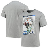 Dak Prescott Dallas Cowboys Name & Number T-Shirt - Heathered Gray discount