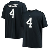 Dak Prescott Dallas Cowboys Big & Tall Player Name & Number T-Shirt - Navy on sale