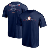 Houston Astros Hometown Collection Scoreboard Bull T-Shirt Navy