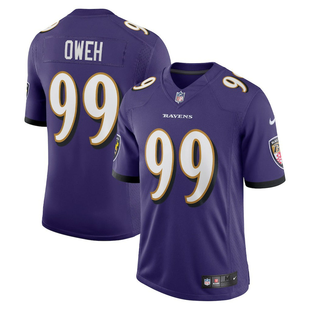 Odafe Oweh Baltimore Ravens Vapor Limited Jersey - Purple outlet