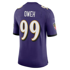 Odafe Oweh Baltimore Ravens Vapor Limited Jersey - Purple outlet