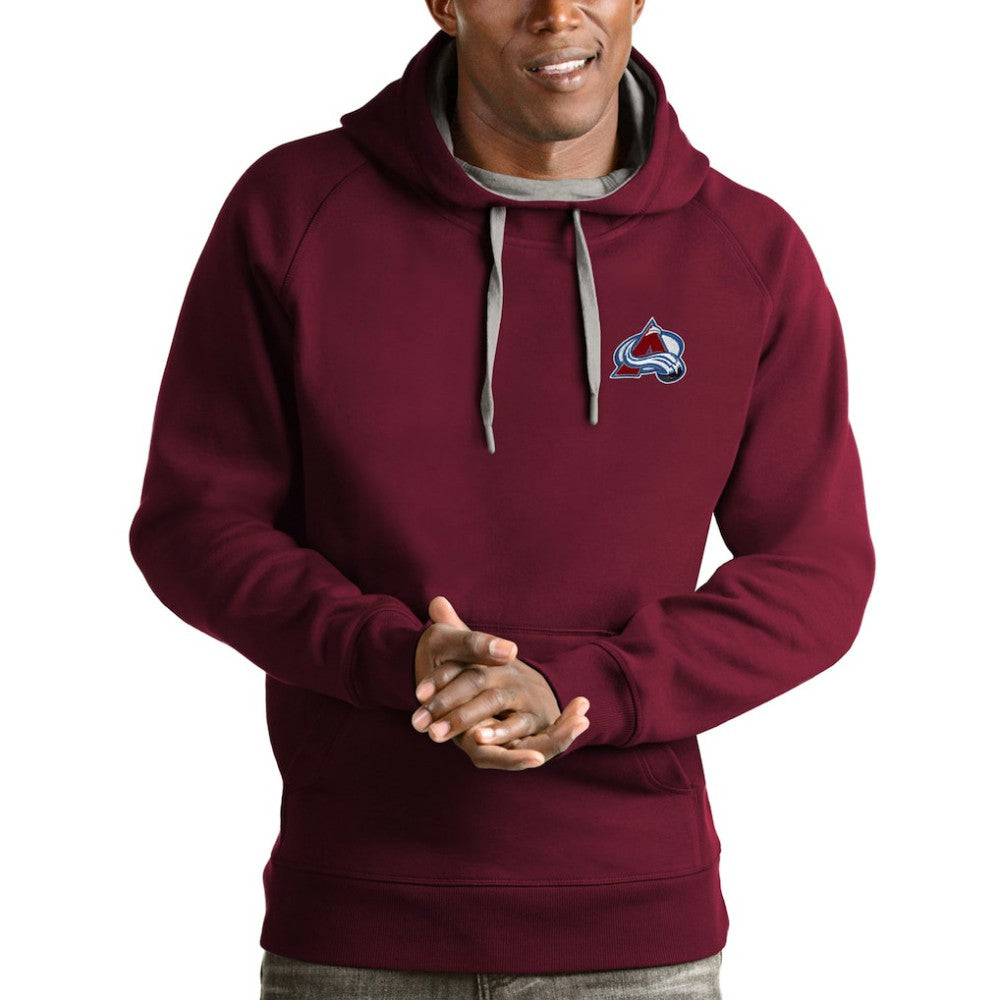 Colorado Avalanche Antigua Victory Pullover Hoodie - Burgundy Hoodies