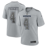 Dak Prescott Dallas Cowboys Atmosphere Fashion Game Jersey - Gray outlet