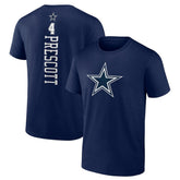 Dak Prescott Dallas Cowboys Playmaker T-Shirt - Navy discount