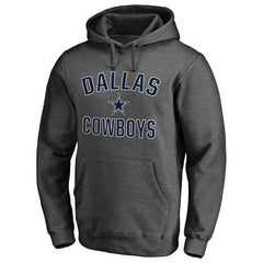 Dallas Cowboys Victory Arch Team Fitted Pullover Hoodie - Charcoal for sale