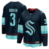 Will Borgen Seattle Kraken Fanatics Home Breakaway Player Jersey - Deep Sea Blue Jerseys