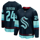Jamie Oleksiak Seattle Kraken Fanatics Home Breakaway Player Jersey - Deep Sea Blue Jerseys