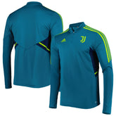 Juventus Team Training AEROREADY Quarter-Zip Top Discount - Teal