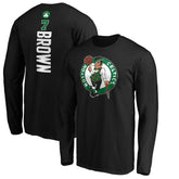 Jaylen Brown Boston Celtics Playmaker Name & Number Long Sleeve T-Shirt - Black cheap