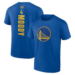Moses Moody Golden State Warriors Playmaker Name & Number T-Shirt sale - Royal on sale