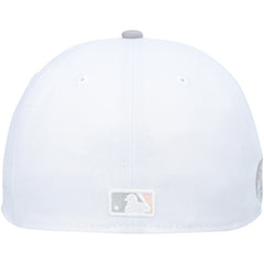 Colorado Rockies 2007 World Series Side Patch Undervisor 59FIFTY Fitted Hat White/Gray