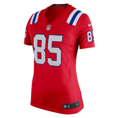 Hunter Henry New England Patriots Women's Team Game Jersey - Red outlet