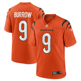 Joe Burrow Cincinnati Bengals Alternate Game Jersey - Orange sale
