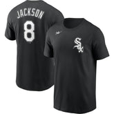 Bo Jackson Chicago White Sox Cooperstown Collection Name & Number T-Shirt Black
