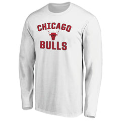 Chicago Bulls Victory Arch Long Sleeve T-Shirt sale - White sale