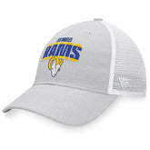 Los Angeles Rams Trucker Snapback Hat - Heather Gray/White sale