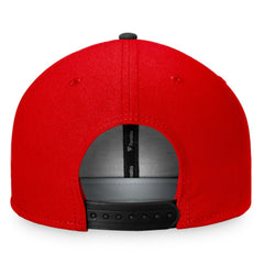 Chicago Blackhawks Fanatics Iconic Color Blocked Snapback Hat - Red/Black Hats
