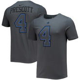 Dak Prescott Dallas Cowboys Player Name & Number T-Shirt - Charcoal cheap