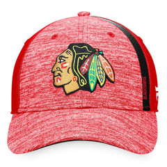 Chicago Blackhawks Fanatics Defender Flex Hat - Red Hats