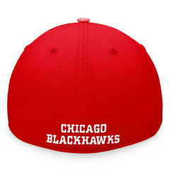 Chicago Blackhawks Fanatics Defender Flex Hat - Red Hats