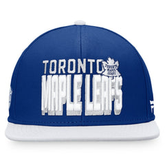 Toronto Maple Leafs Fanatics Heritage Retro Two-Tone Snapback Hat - Blue/White Hats