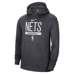 Brooklyn Nets 2022/23 Spotlight On-Court Practice Performance Pullover Hoodie - Anthracite cheap