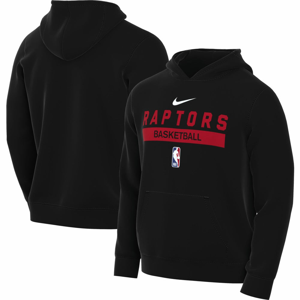 Toronto Raptors 2022/23 Spotlight On-Court Practice Performance Pullover Hoodie - Black outlet