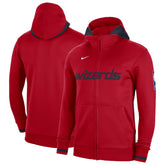Washington Wizards Authentic Showtime Performance Full-Zip Hoodie - Red sale
