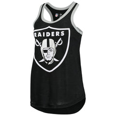 Las Vegas Raiders G-III 4Her by Carl Banks Women's Tater Burnout Tank Top - Black sale