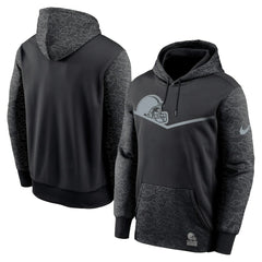Cleveland Browns RFLCTV Chevron Pullover Hoodie - Black online
