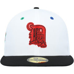 Detroit Tigers 2005 MLB All-Star Game Primary Eye 59FIFTY Fitted Hat White/Black