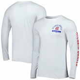 Atlanta Braves Pressbox Long Sleeve T-Shirt White